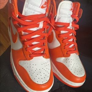 Nike Dunk High “Syracuse” size 6.5 in Womens equivalent to mens 4.5 US